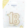Online Gifi Bougie anniversaire chiffre 18 doré pailleté