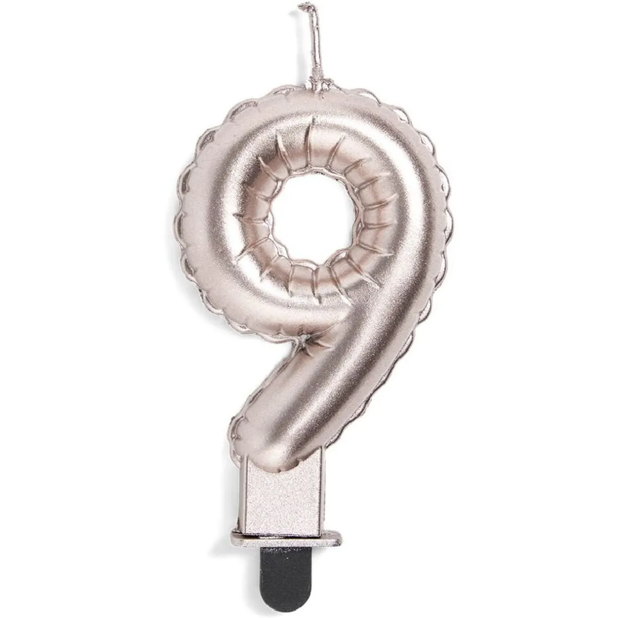 Clearance Gifi Bougie anniversaire chiffre 9 rose gold