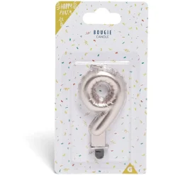 Clearance Gifi Bougie anniversaire chiffre 9 rose gold