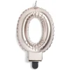 Online Gifi Bougie anniversaire chiffre 0 rose gold