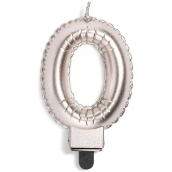 Online Gifi Bougie anniversaire chiffre 0 rose gold