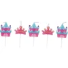 Discount Gifi Bougie anniversaire château de princesse x5