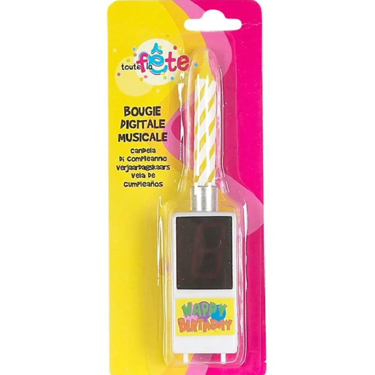 Clearance Gifi BOUGIE ANNIVERSAIRE DIGITALE