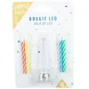 Clearance Gifi Bougie anniversaire lumineuse à led chiffre 1