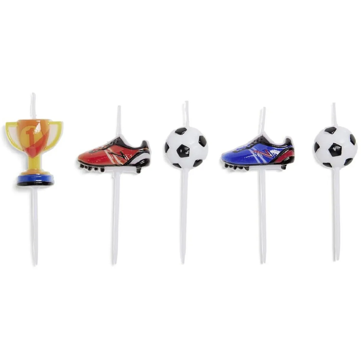 Gifi Bougie football pique x5