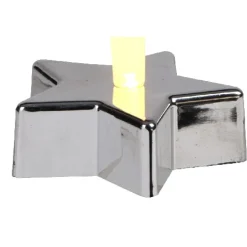 Gifi Bougie led étoile agentée^ Décoration Extérieure De Noël