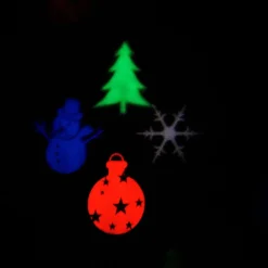 Gifi Bougie projection 4 LED^ Décoration Extérieure De Noël
