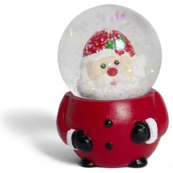 Gifi Boule à neige Noël Ø4,5xH7cm^ Décoration Sapin