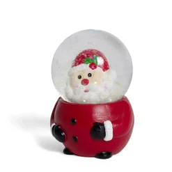 Gifi Boule à neige Noël Ø4,5xH7cm^ Décoration Sapin
