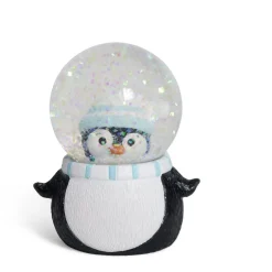 Gifi Boule à neige Noël Ø4,5xH7cm^ Décoration Sapin