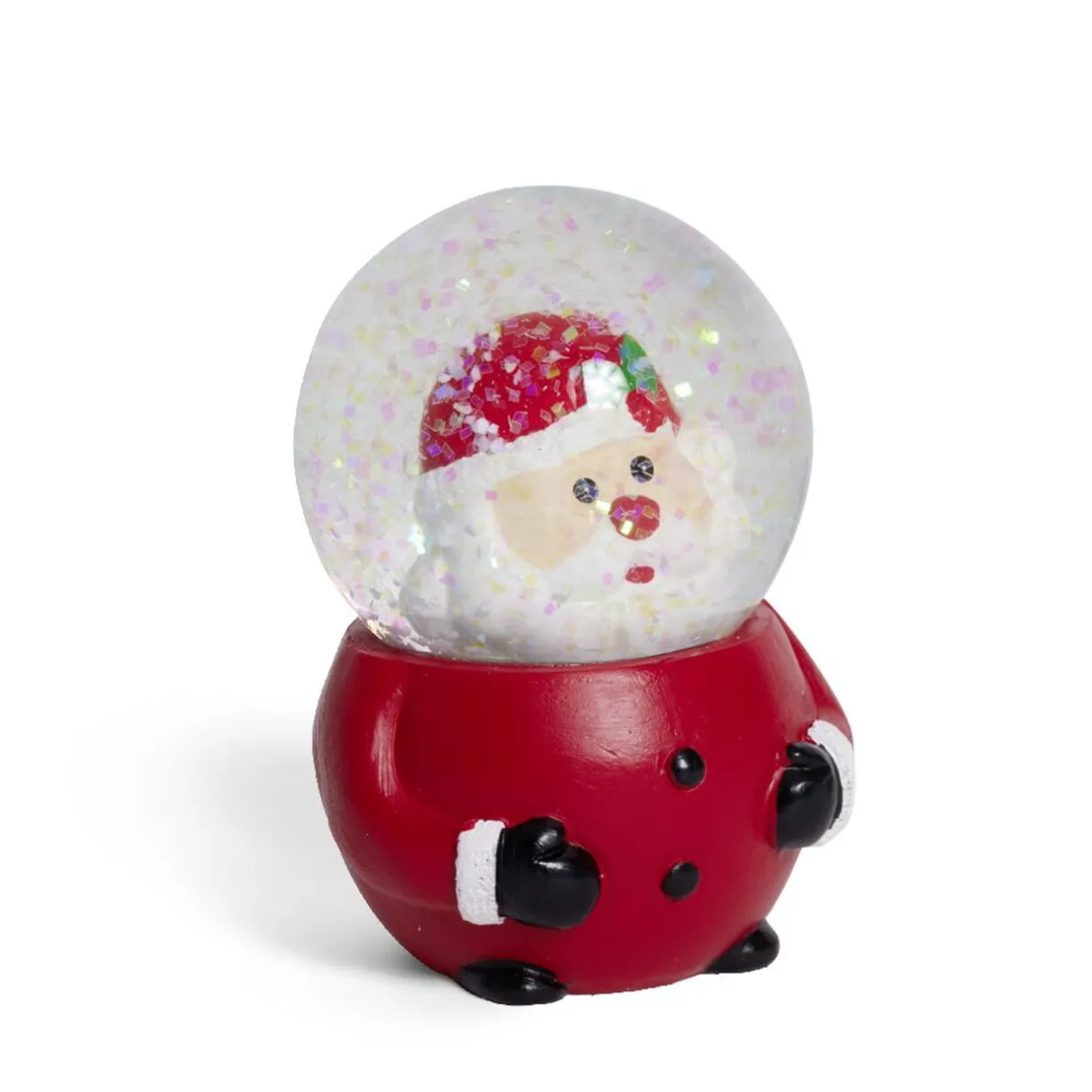 Gifi Boule à neige Noël Ø4,5xH7cm^ Décoration Sapin