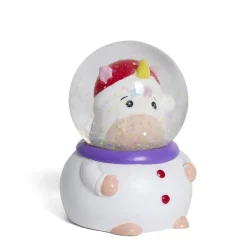 Gifi Boule à neige Noël Ø4,5xH7cm^ Décoration Sapin