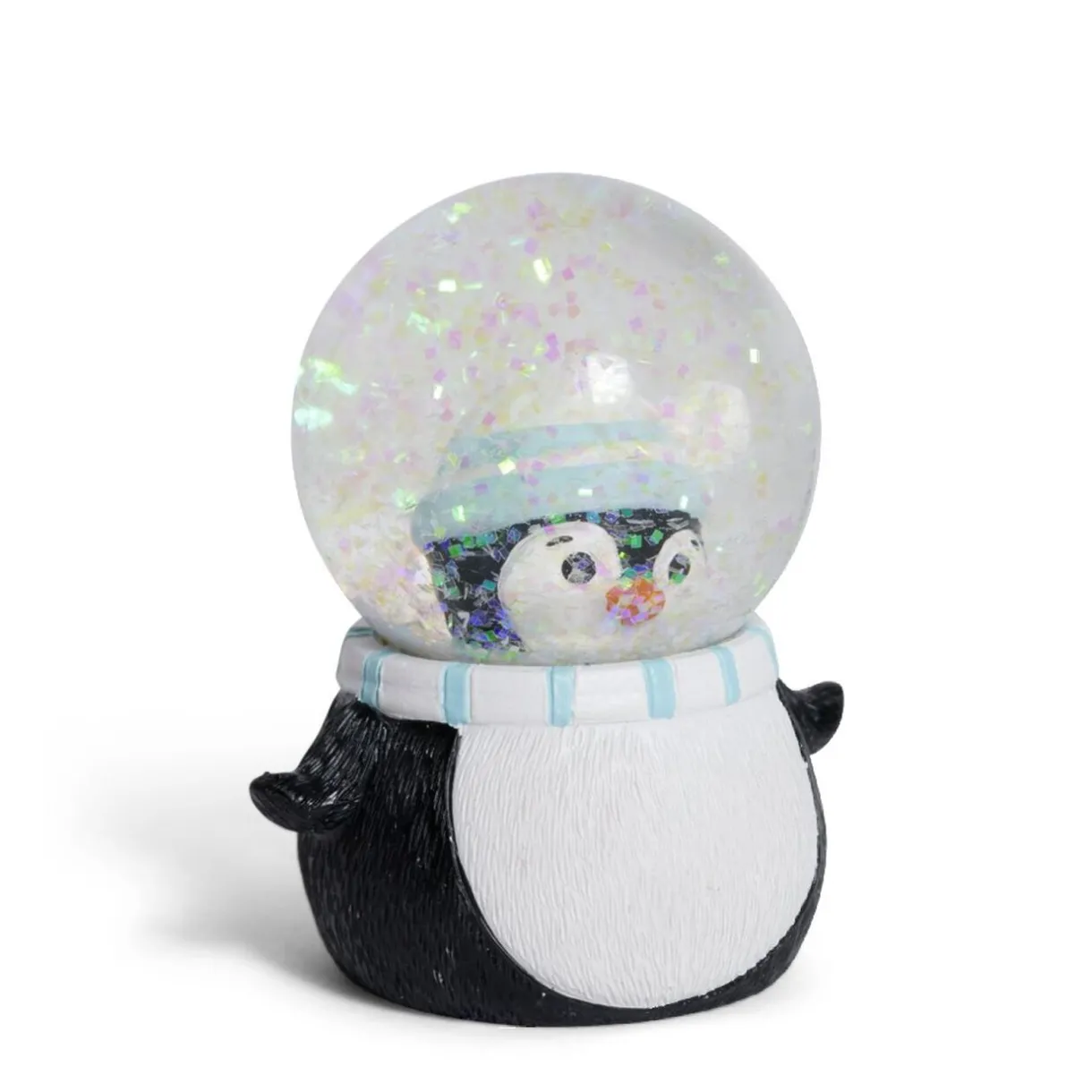 Gifi Boule à neige Noël Ø4,5xH7cm^ Décoration Sapin