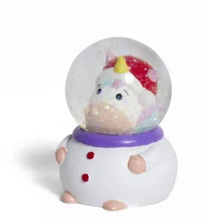 Gifi Boule à neige Noël Ø4,5xH7cm^ Décoration Sapin