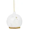 Gifi Boule déco de Noël cygne Ø8 cm^ Décoration Sapin