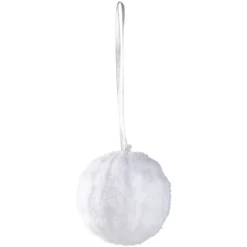 Gifi Boule de Noël à suspendre blanche^ Décoration Sapin