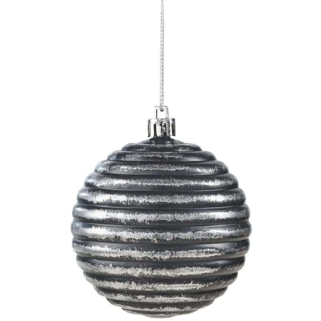 Gifi Boule de Noël à suspendre effet métal brossé^ Décoration Sapin