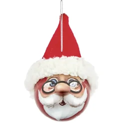 Gifi Boule de Noël avec bonnet rouge^ Décoration Sapin