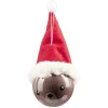 Gifi Boule de Noël avec bonnet Ø7,5xH15cm^ Décoration Sapin