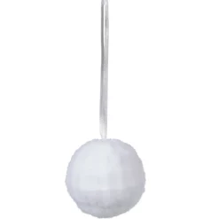 Gifi Boule de Noël blanc neige^ Décoration Sapin