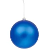 Gifi Boule de Noël bleue finition mate Ø12 cm^ Décoration Sapin
