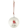 Gifi Boule de Noël design champêtre^ Décoration Sapin