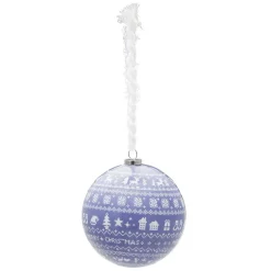 Gifi Boule de Noël design exclusif chalet Ø8 cm^ Décoration Sapin