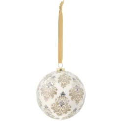 Gifi Boule de Noël design héritage chic^ Décoration Sapin
