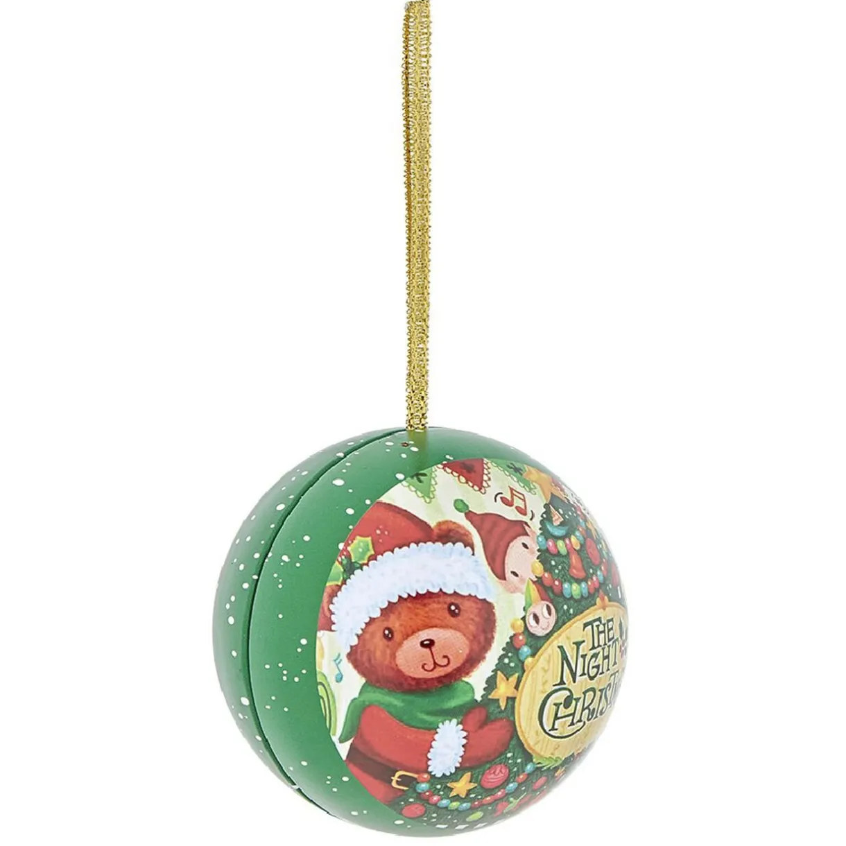 Gifi Boule de Noël esprit traditionnel A remplir^ Décoration Sapin