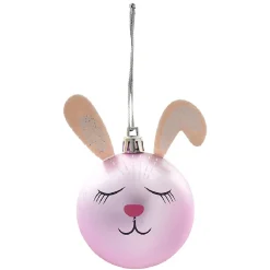 Gifi Boule de Noël forme lapin^ Décoration Sapin