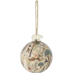 Gifi Boule de Noël forêt de Noël Ø8cm - 3 modèles^ Décoration Sapin