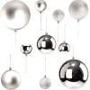 Gifi Boule de Noël gris argenté x15^ Décoration Sapin