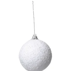 Best Gifi Boule de Noël imitation neige Ø6cm x24
