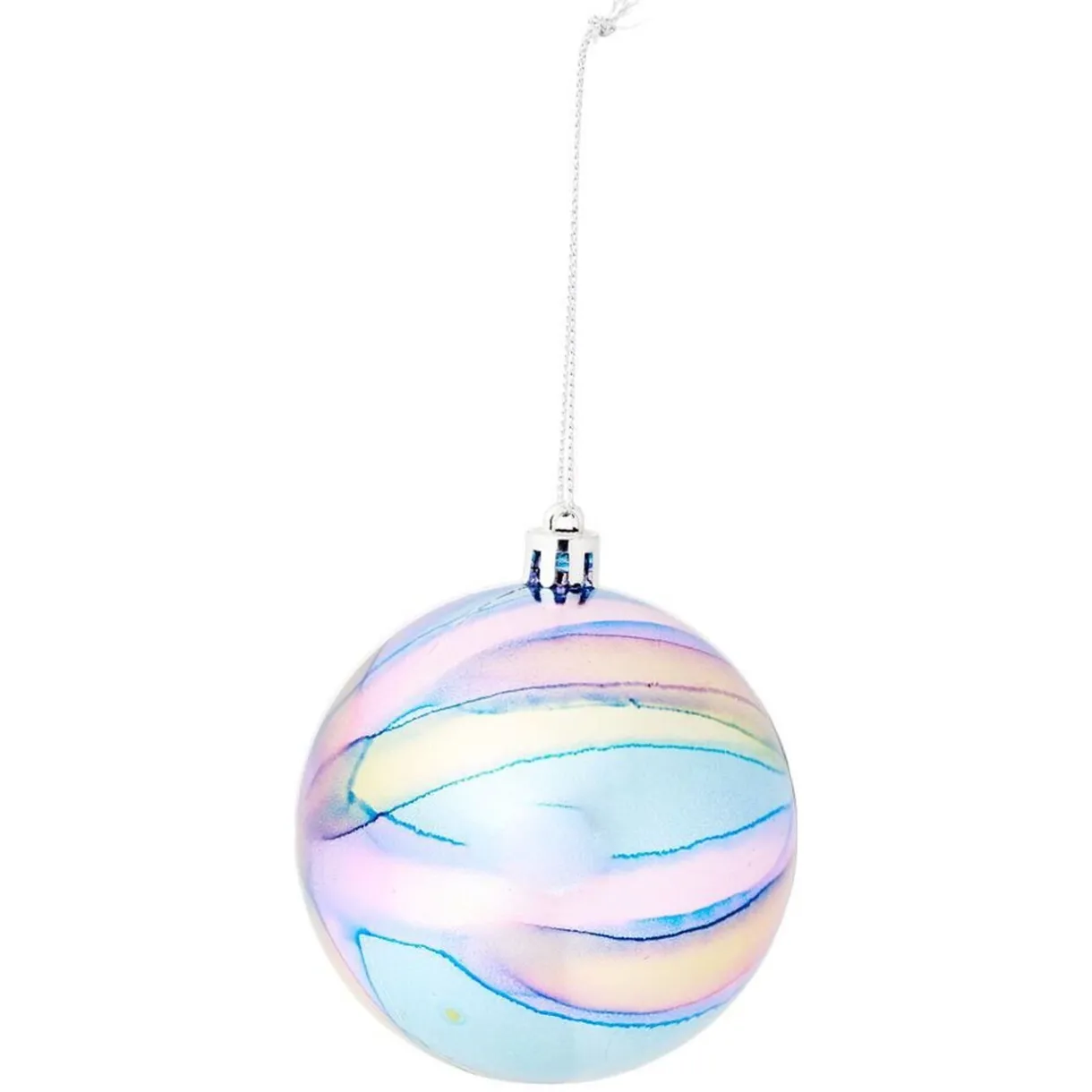 Gifi Boule de Noël iridescente Ø8cm^ Décoration Sapin