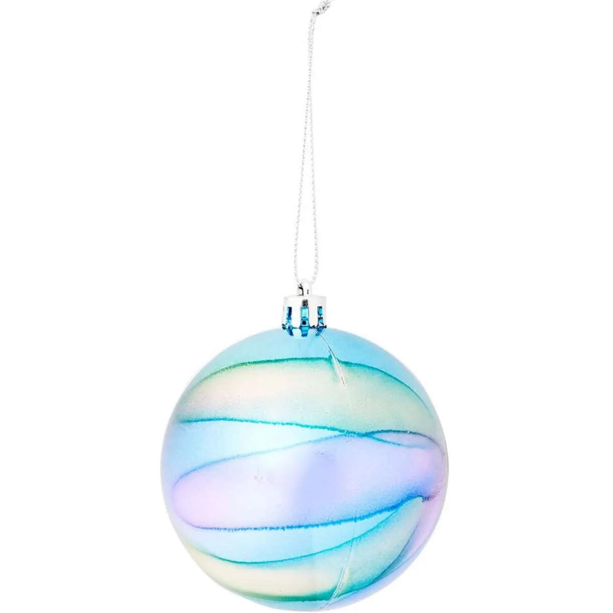 Gifi Boule de Noël iridescente Ø8cm^ Décoration Sapin