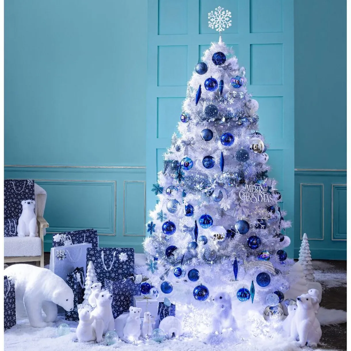 Gifi Boule de Noël iridescente Ø8cm^ Décoration Sapin