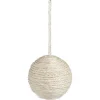 Gifi Boule de Noël jute beige Ø8,5cm^ Décoration Sapin
