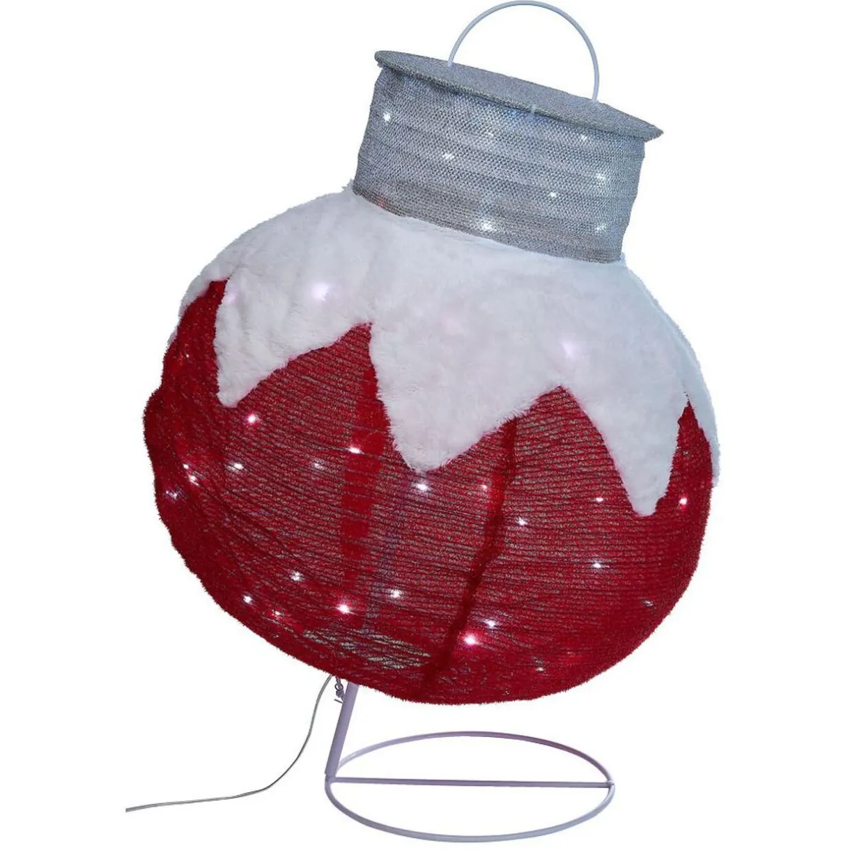 Gifi Boule de Noël lumineuse Ø50cm^ Décoration Extérieure De Noël