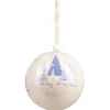 Gifi Boule de Noël motif bleu et blanc Ø8 cm^ Décoration Sapin