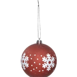 Gifi Boule de Noël motif flocon^ Décoration Sapin
