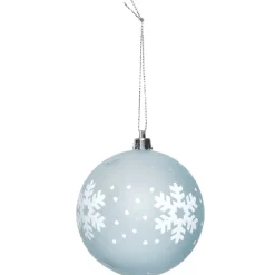 Gifi Boule de Noël motif flocon^ Décoration Sapin