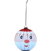 Gifi Boule de Noël musicale LED Ø8 cm^ Décoration Extérieure De Noël