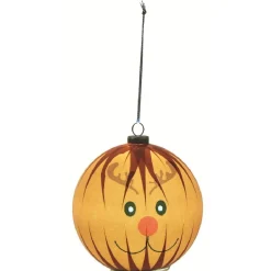 Gifi Boule de Noël musicale LED Ø8 cm^ Décoration Extérieure De Noël