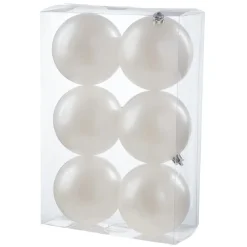 Gifi Boule de Noël nacrée x6^ Décoration Sapin