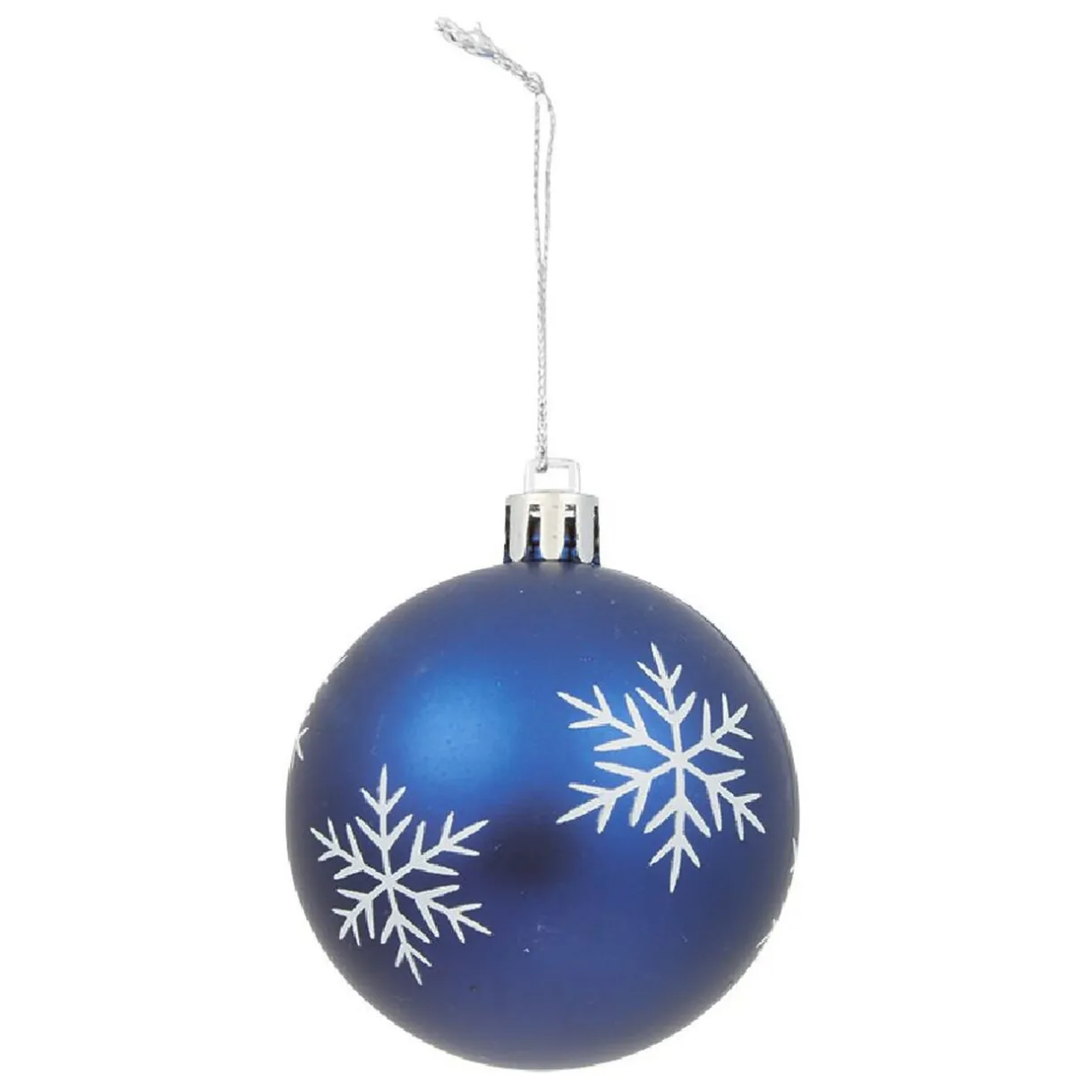 Gifi Boule de Noël Neige Boréal Ø6 cm x6^ Décoration Sapin
