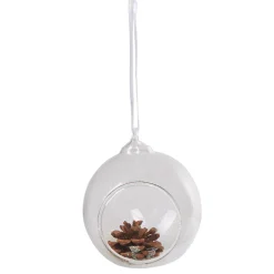 Gifi Boule de Noël pomme de pin^ Décoration Sapin