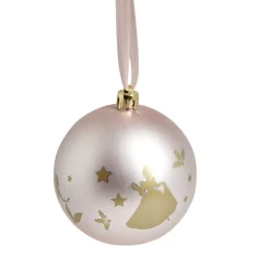 Gifi Boule de Noël Princesses Disney rose Ø8cm x4^ Décoration Sapin