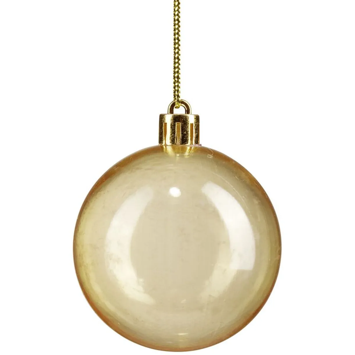 Gifi Boule de Noël rose et dorée x32^ Décoration Sapin