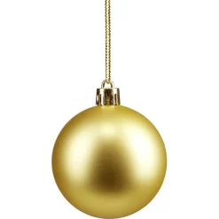 Gifi Boule de Noël rose et dorée x32^ Décoration Sapin