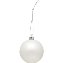 Gifi Boule de Noël rouge et blanche x 50^ Décoration Sapin